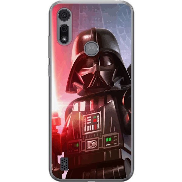 Motorola Moto E6i Gennemsigtig cover Darth Vader