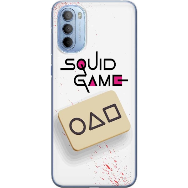 Motorola Moto G31 Gjennomsiktig deksel Squid Game