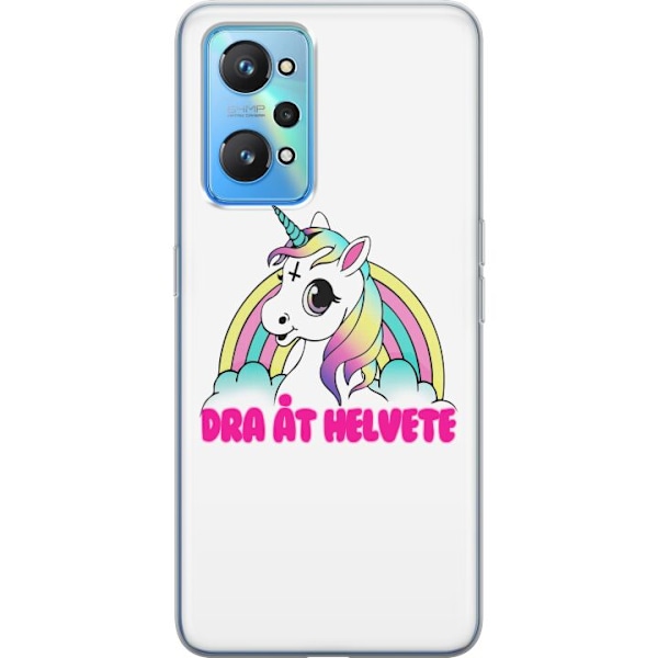 Realme GT Neo2 Läpinäkyvä kuori Unikorni