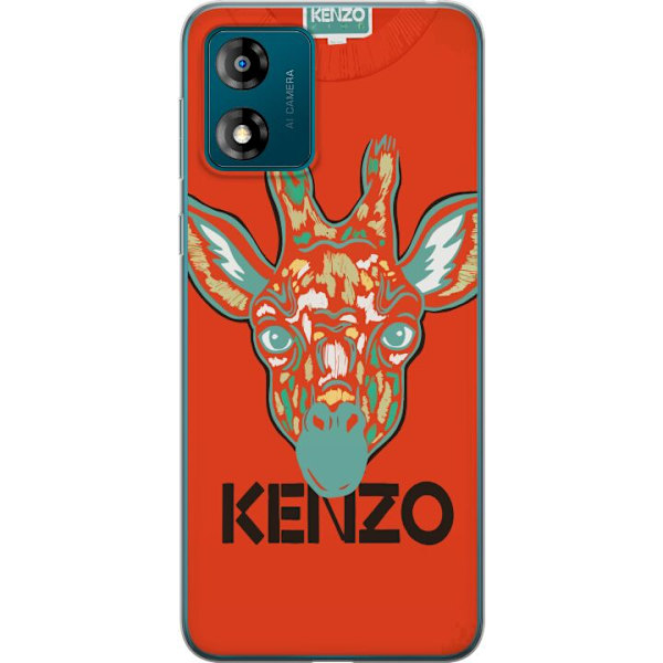 Motorola Moto E13 Gjennomsiktig deksel Kenzo