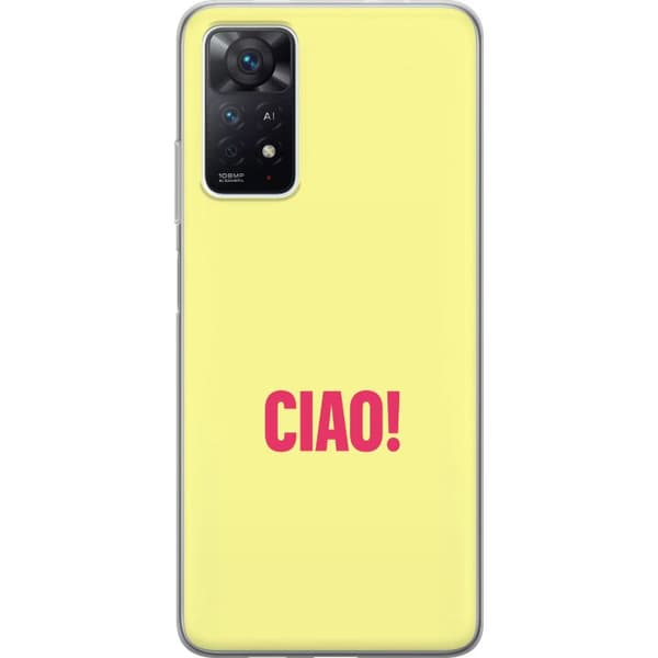 Kompatibelt Mobildeksel til Xiaomi Redmi Note 11 Pro 5G Rosa CIAO gul