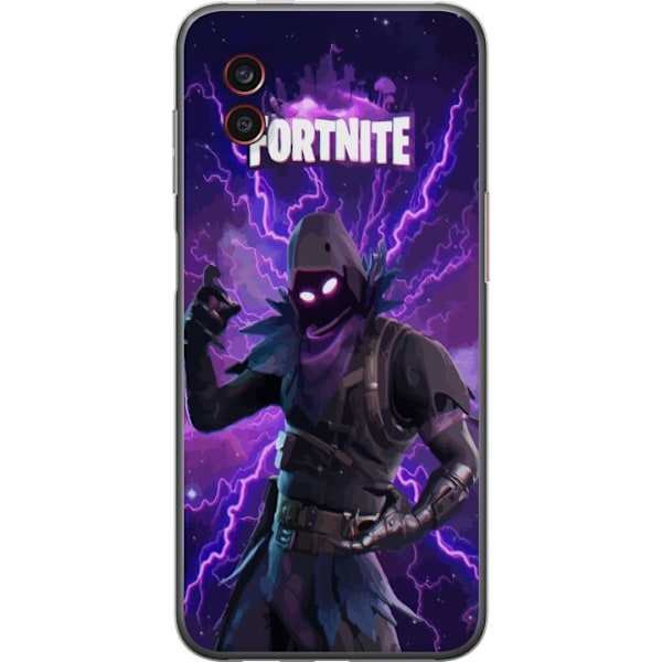 Samsung Galaxy Xcover6 Pro Läpinäkyvä kuori Fortnite Raven