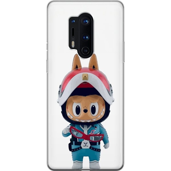 OnePlus 8 Pro Gjennomsiktig deksel How2work Labubu Monstrene x