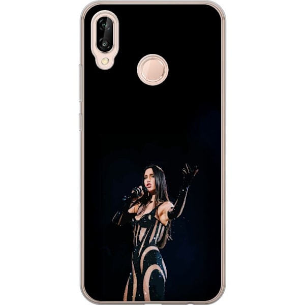 Huawei P20 lite Läpinäkyvä kuori Dua Lipa – Pop Star Aesthetic