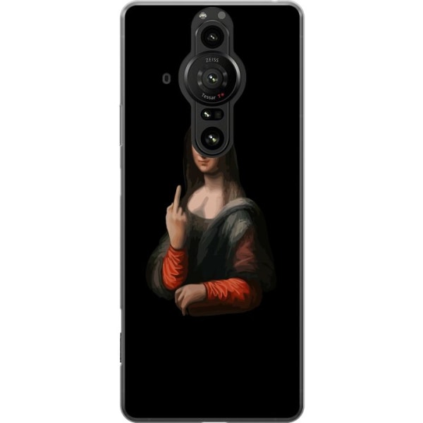 Sony Xperia Pro-I Läpinäkyvä kuori Lisa Perkele