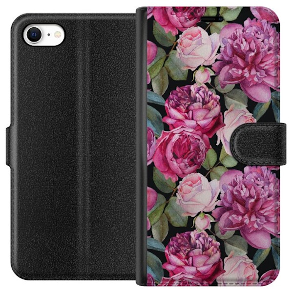 Apple iPhone 6 Tegnebogsetui Blomster