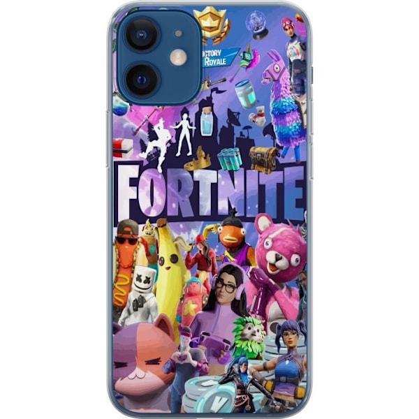 Apple iPhone 12  Gennemsigtig cover Fortnite Gruppe