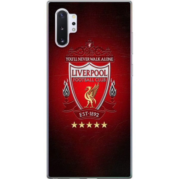 Samsung Galaxy Note10+ Läpinäkyvä kuori Liverpool