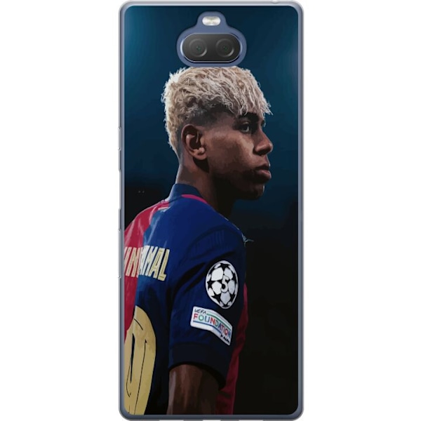 Sony Xperia 10 Plus Läpinäkyvä kuori Lamine Yamal - Barcelo