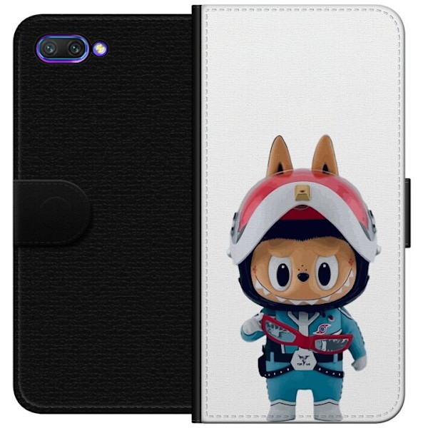 Honor 10 Lompakkokotelo How2work Labubu hirviöt x Ultraman Blue -hahmo