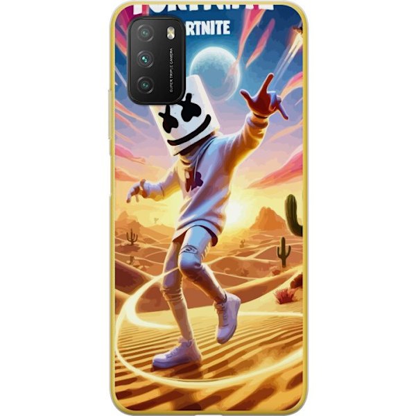 Xiaomi Poco M3  Gjennomsiktig deksel Fortnite