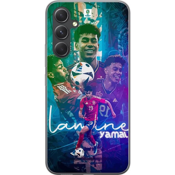 Samsung Galaxy S24 Läpinäkyvä kuori Lamine Yamal FCB