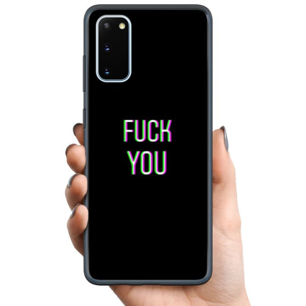 Samsung Galaxy S20 TPU Mobilskal FUCK YOU *