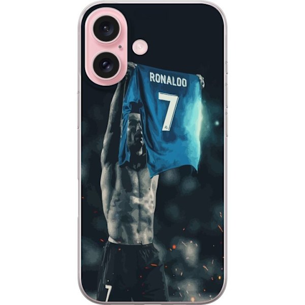 Apple iPhone 16 Gennemsigtig cover Cristiano Ronaldo