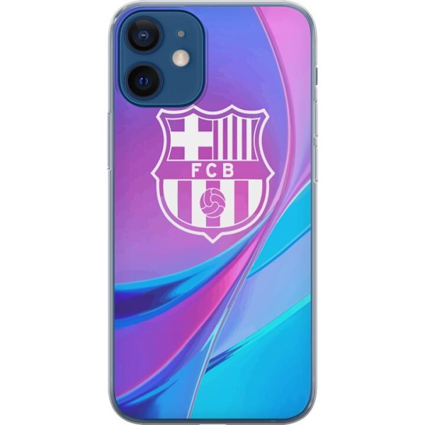 Apple iPhone 12 mini Gennemsigtig cover FC Barcelona