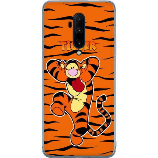 OnePlus 7T Pro Gennemsigtig cover Tiger