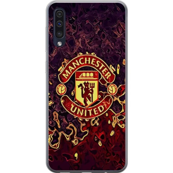 Samsung Galaxy A50 Gjennomsiktig deksel Manchester United