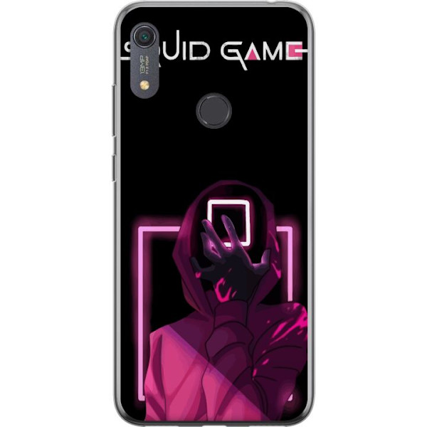 Huawei Y6s (2019) Läpinäkyvä kuori Squid Game Teema Suosittu Sarja Motiivi Graafinen Ikoninen Suunnittelu Aasialainen Popkulttuuri Jännitys Draama
