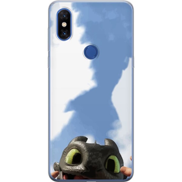 Xiaomi Mi Mix 3 Genomskinligt Skal Draktränaren