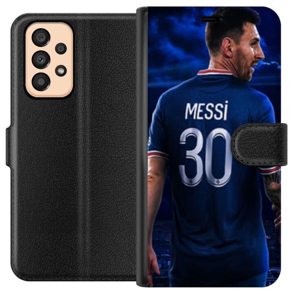 Kompatibelt Plånboksfodral till Samsung Galaxy A33 5G Lionel Messi