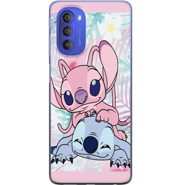 Motorola Moto G51 5G Läpinäkyvä kuori Stitch