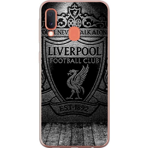 Samsung Galaxy A20e Gjennomsiktig deksel Liverpool FC