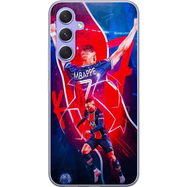 Samsung Galaxy A54 Genomskinligt Skal Kylian Mbappé