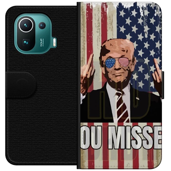 Xiaomi Mi 11 Pro Lompakkokotelo Trump