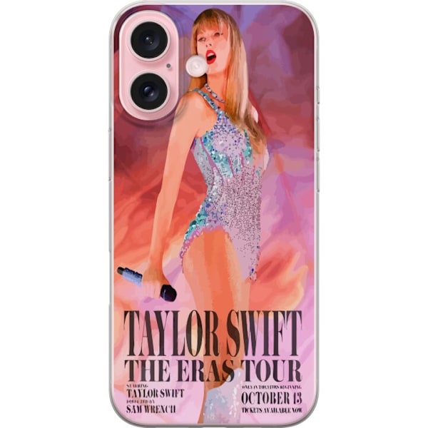 Apple iPhone 16 Läpinäkyvä kuori Taylor Swift