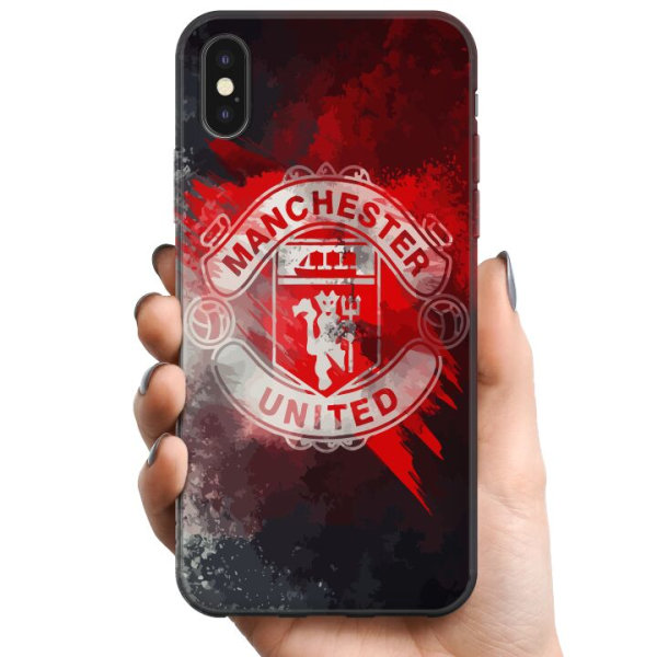 Apple iPhone XS TPU Matkapuhelimen kuori Manchester United FC