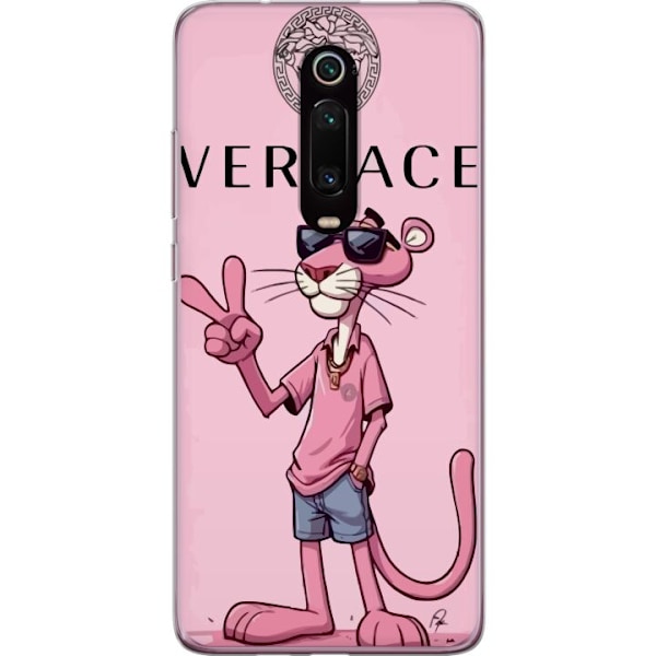 Xiaomi Mi 9T Pro  Gennemsigtig cover Pink Panter Mærke