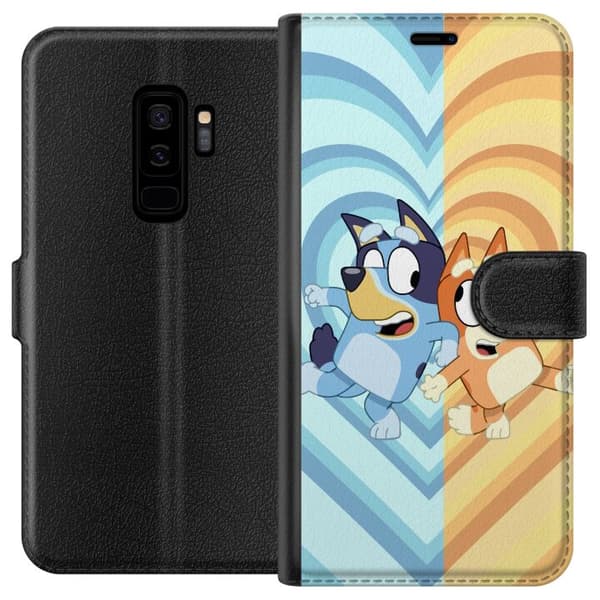 Kompatibelt Lommeboketui til Samsung Galaxy S9+ Bluey