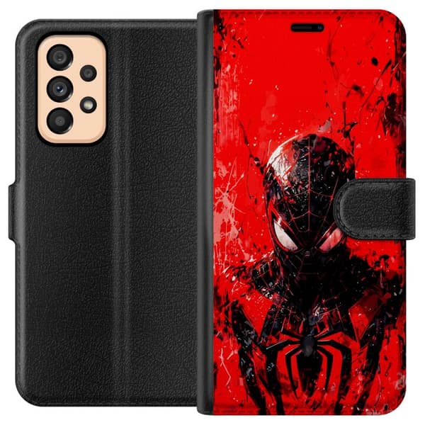 Kompatibelt Lommeboketui til Samsung Galaxy A53 5G Spider Man