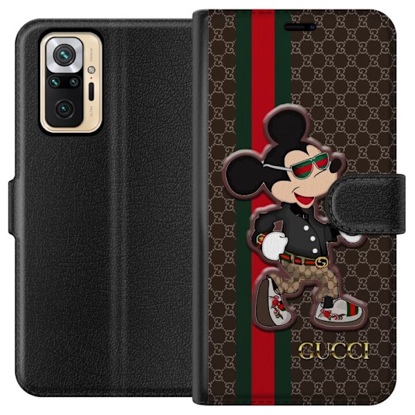 Xiaomi Redmi Note 10 Pro Tegnebogsetui Mickey Mouse