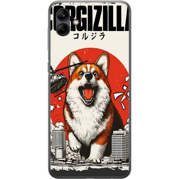 Samsung Galaxy A05 Läpinäkyvä kuori Corgizilla