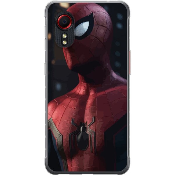 Samsung Galaxy Xcover 5 Genomskinligt Skal Spiderman