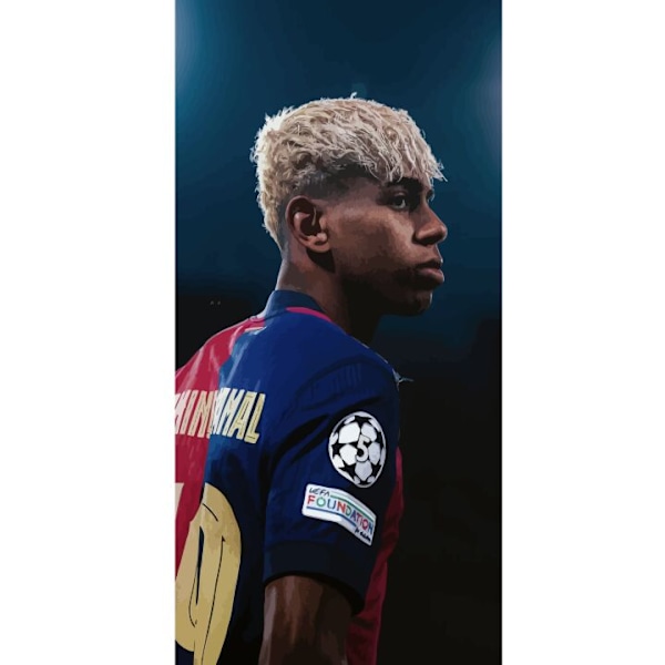 Apple iPhone 13 Pro Tegnebogsetui Lamine Yamal - Barcelonas Wu