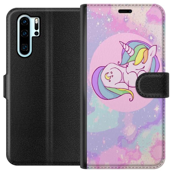 Kompatibelt Lommeboketui til Huawei P30 Pro Unicorn