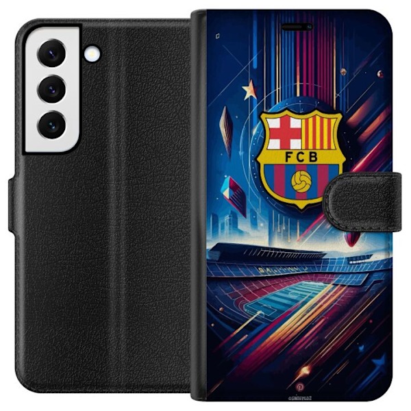 Samsung Galaxy S22+ 5G Tegnebogsetui FC Barcelona