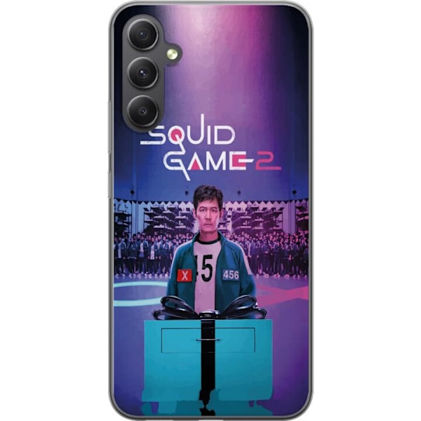 Samsung Galaxy A16 5G Läpinäkyvä kuori Squid Game 2 - 456