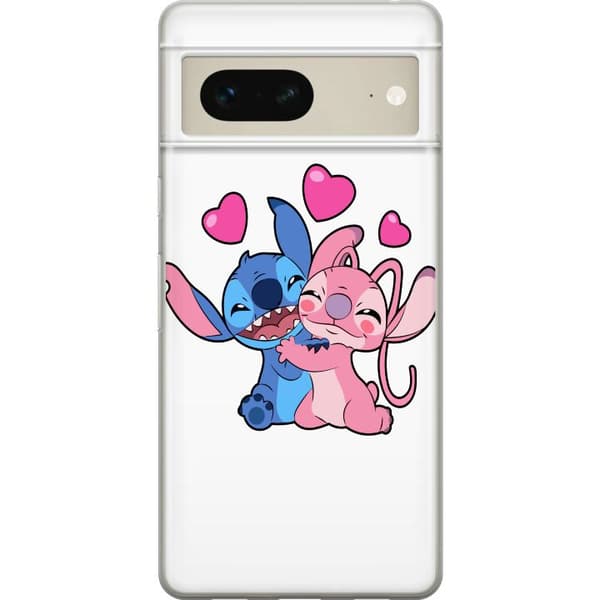 Kompatibelt Mobilskal till Google Pixel 7 Lilo & Stitch