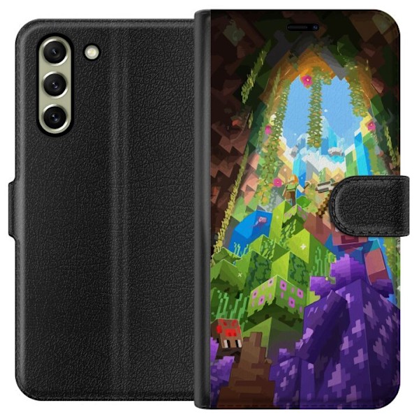 Samsung Galaxy S21 FE 5G Plånboksfodral Minecraft