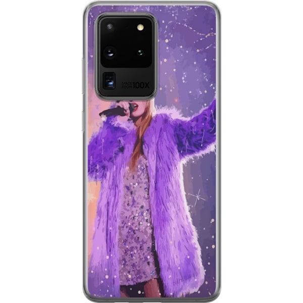 Samsung Galaxy S20 Ultra Gennemsigtig cover Taylor Swift