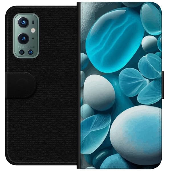 Kompatibelt Plånboksfodral till OnePlus 9 Pro Glasstenar