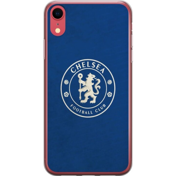 Apple iPhone XR Genomskinligt Skal Chelsea Football Club