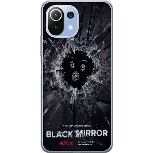 Xiaomi Mi 11 Lite Läpinäkyvä kuori Black Mirror Sci-Fi Netf