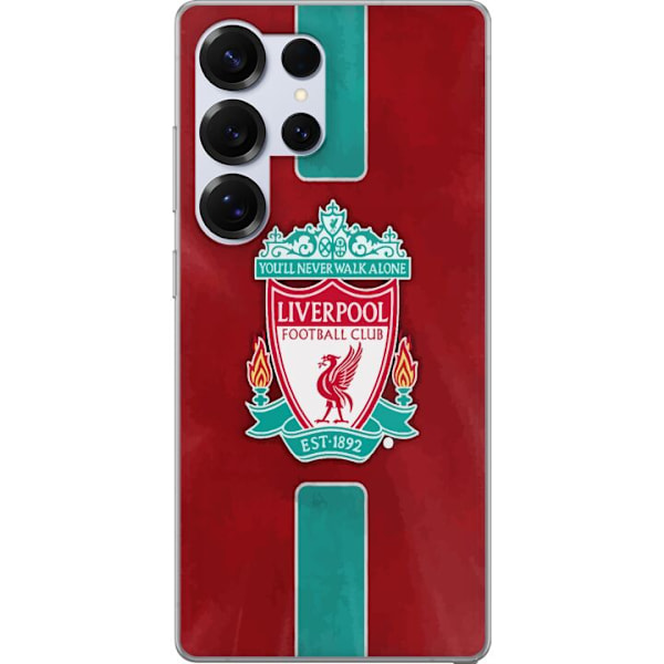Samsung Galaxy S25 Ultra Läpinäkyvä kuori Liverpool FC - Kl