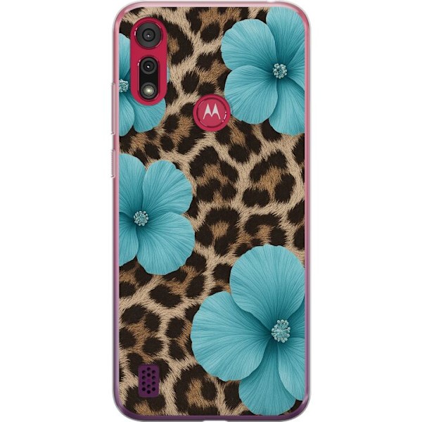 Motorola Moto E6s (2020) Läpinäkyvä kuori Blossom Beast