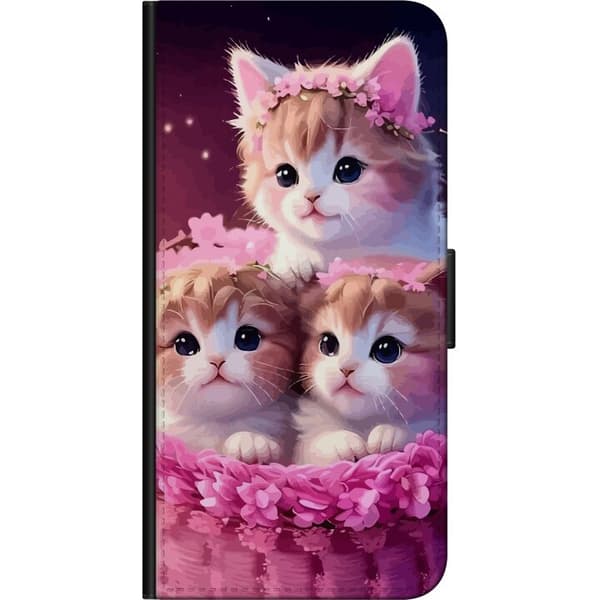 Kompatibel Tegnebogsetui til Samsung Galaxy A03s Katte