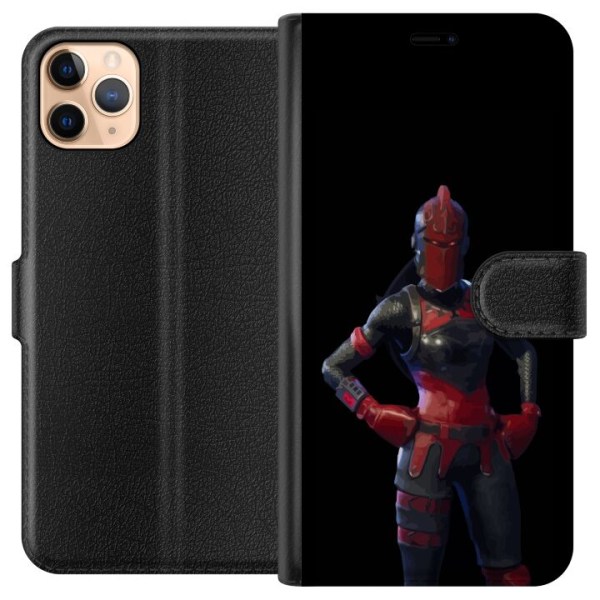 Apple iPhone 11 Pro Max Plånboksfodral Fortnite - Red Knight